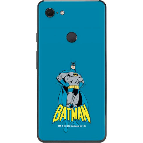 DC Comics Batman Classic Art Pose Google Pixel 3 XL Skin